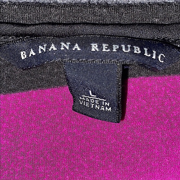 Banana Republic striped long sleeved shirt. - Picture 3 of 4